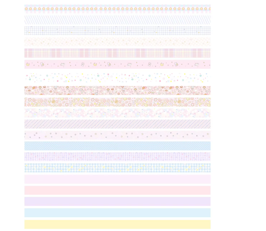 Washitape set | Kawai | 20 rolletjes