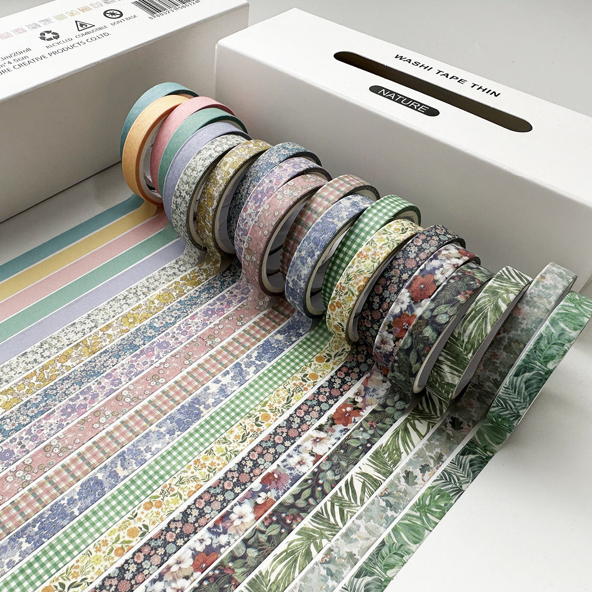 Washitape set | Natuur | 20 rolletjes