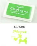 Stempelkussen | Neon Groen | 7x5 cm