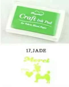 Stempelkussen | Neon Groen | 7x5 cm