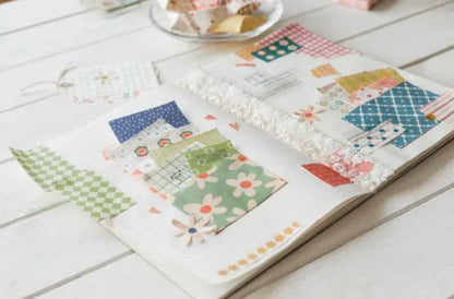 Designpapier Set – 83x55 mm- Bruin