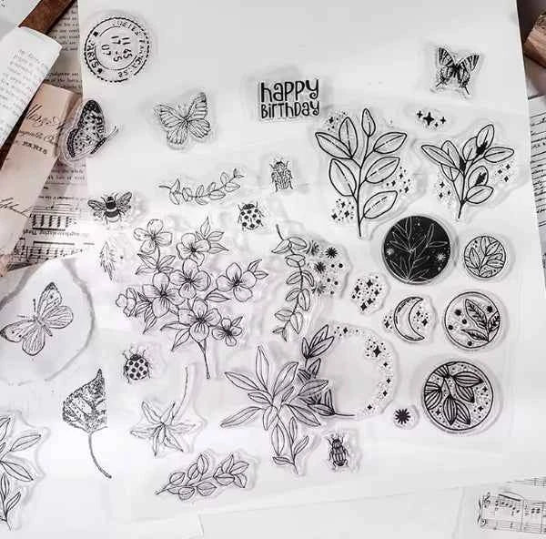 Siliconen Clear Stempels | Poststempels Parijs