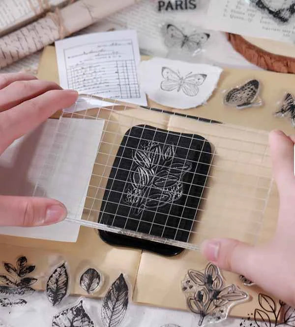 Siliconen Clear Stempels | Vlinders 2