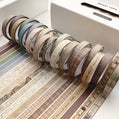Washi-Tape | Kaffee | Briefmarkenform