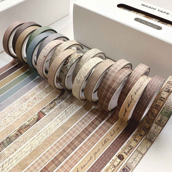 Washitape set | Vintage | 20 rolletjes